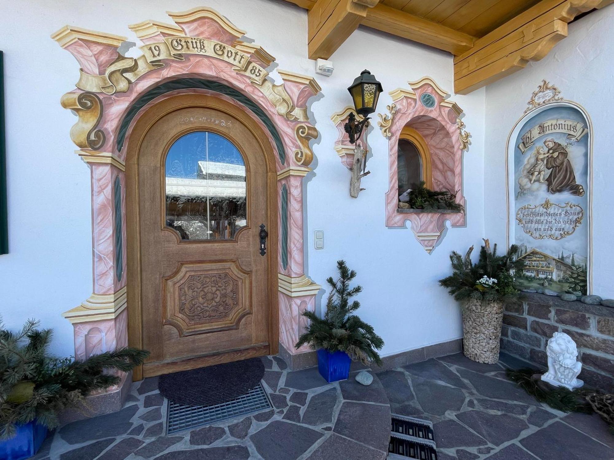 Ferienwohnung "Beim Henser" Wallgau Bagian luar foto